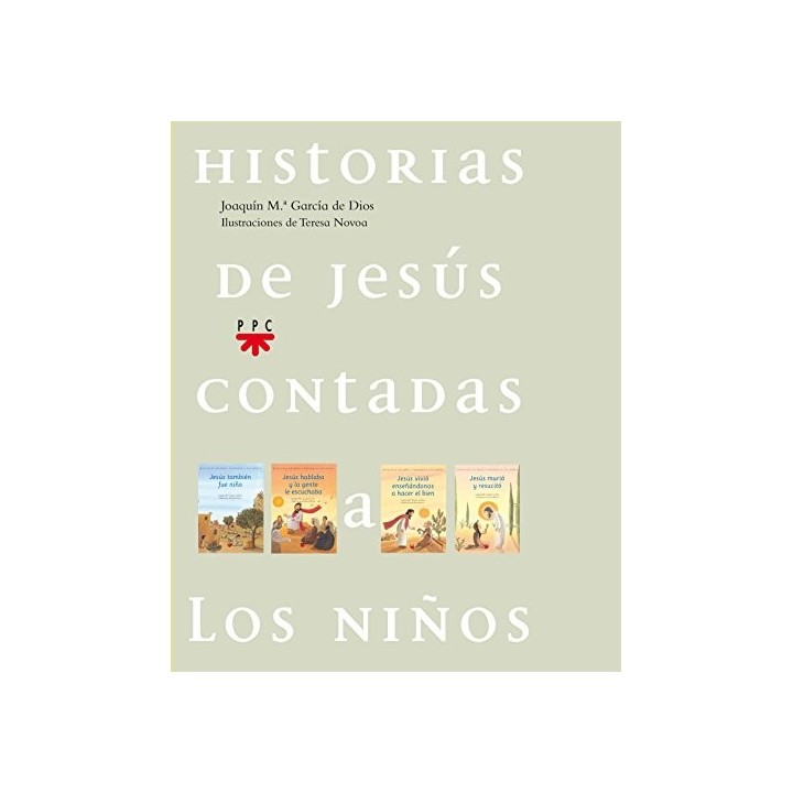HISTORIAS DE JESUS CONTADAS A LOS NIÑOS. 4 Volúmenes